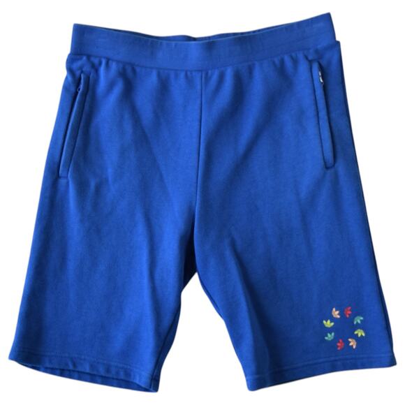 Adidas Royal Blue Cotton Blend Sweat Shorts Size XS-S - Picture 1 of 7